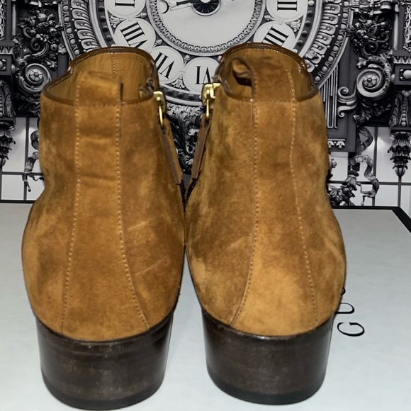 GUCCI Brown Suede Moloch Western Boot - Picture 7 of 7